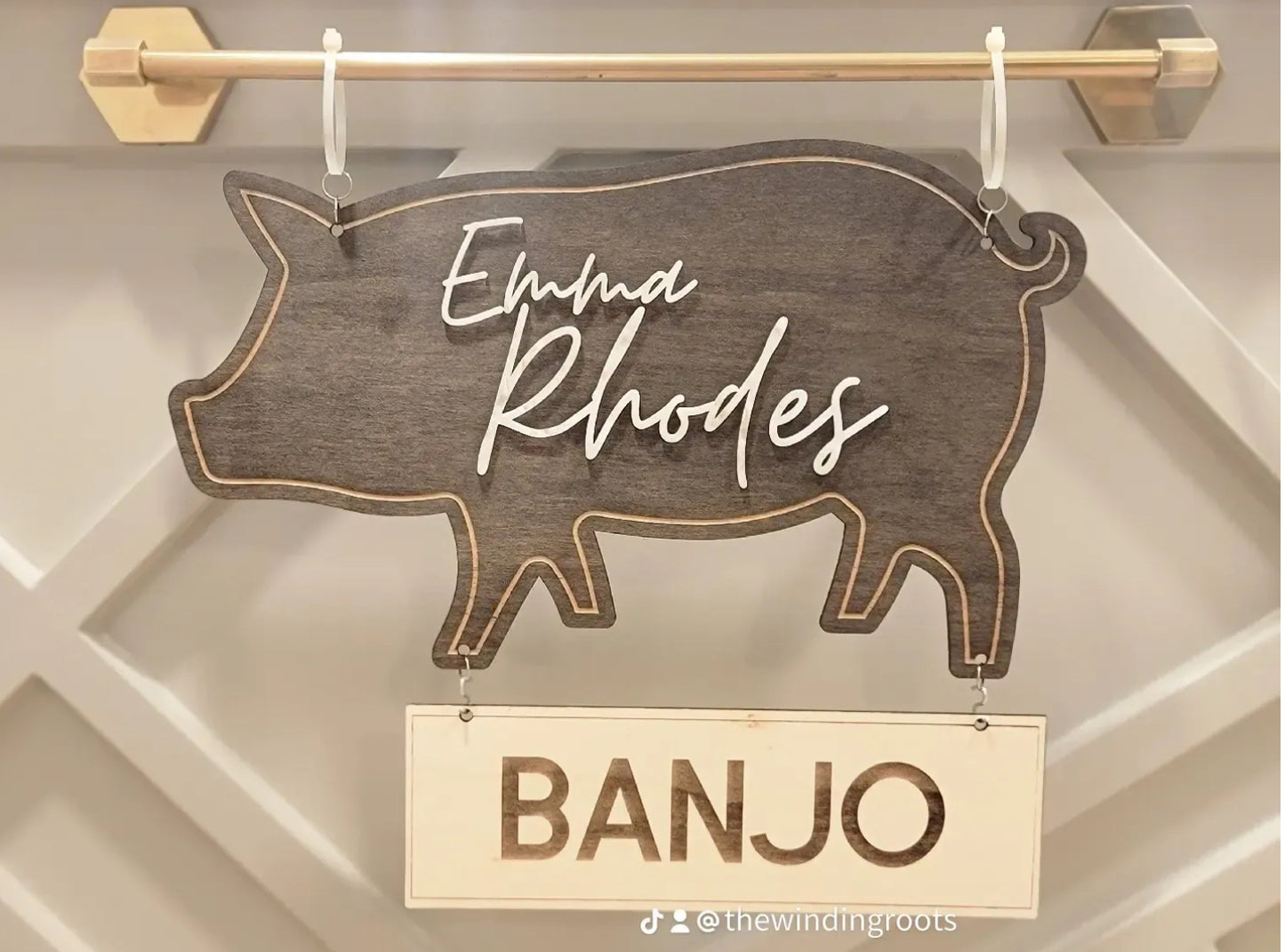 Custom Animal Pen Sign