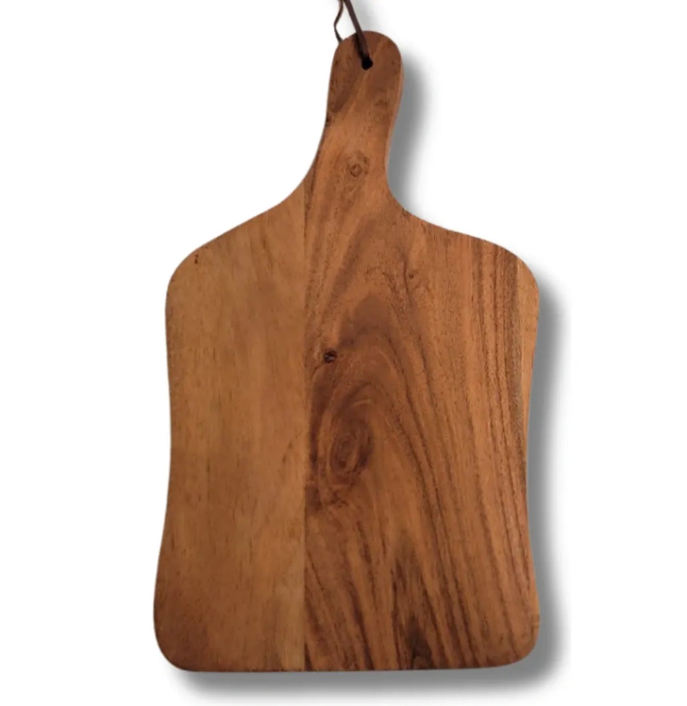 Acacia Wood Cutting Board w/ Handle