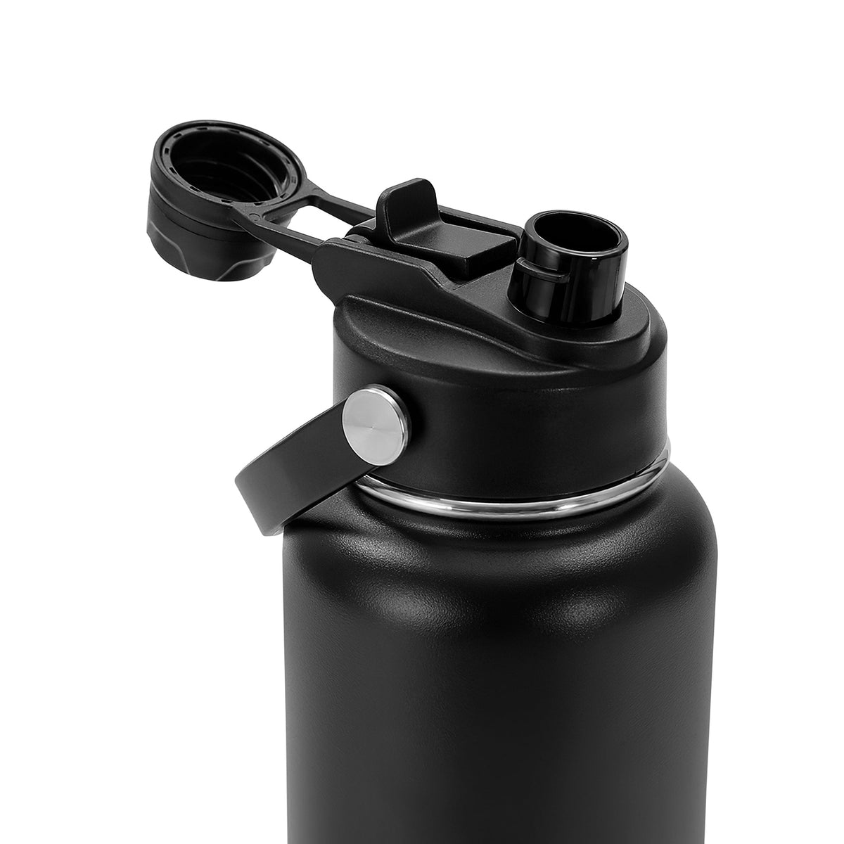 32oz hydro water bottle powder coated — unpersonalized product detail