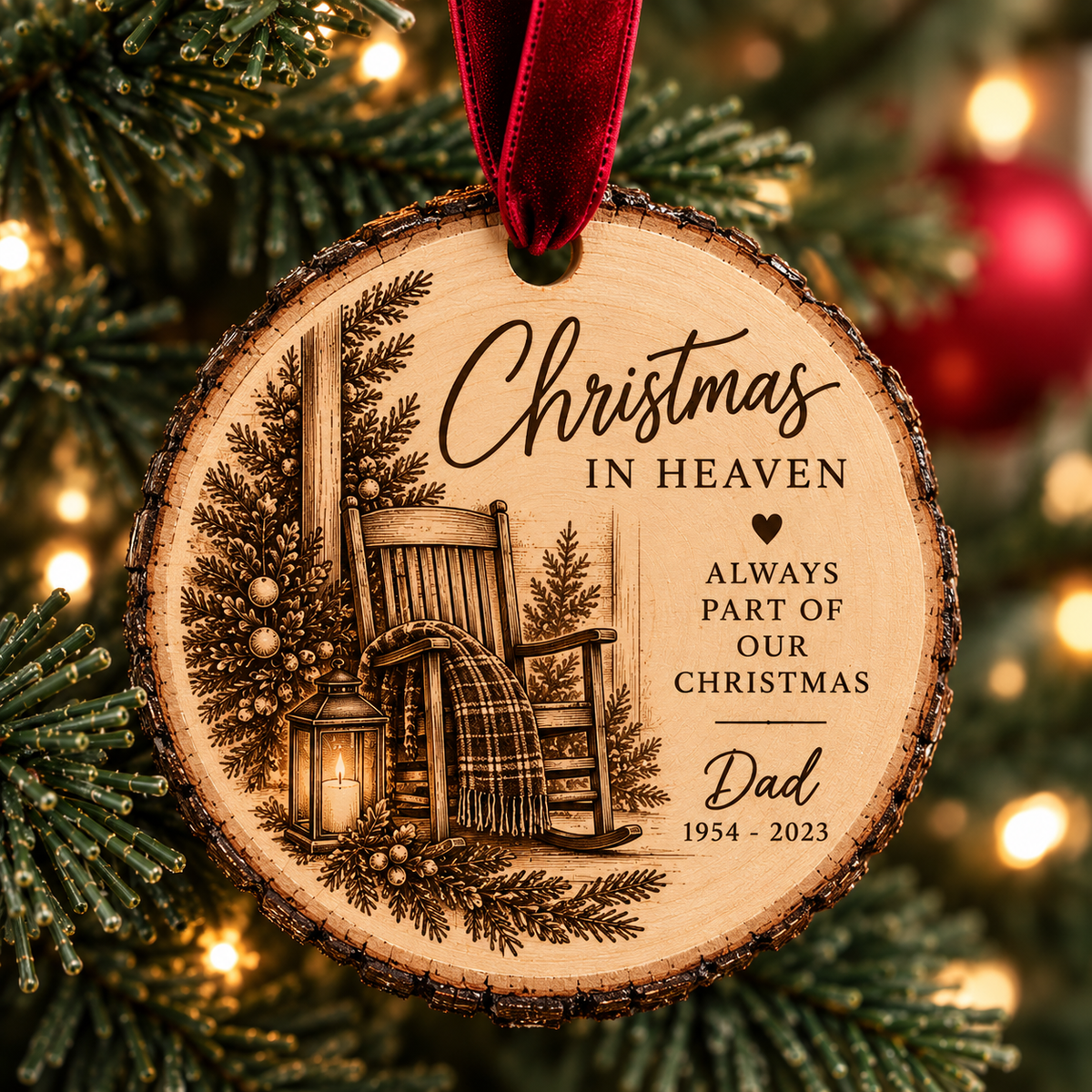 Christmas in Heaven Memorial Ornament product image