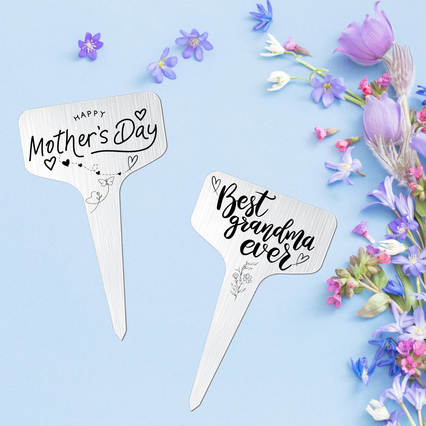 Engraved Metal Plant Markers