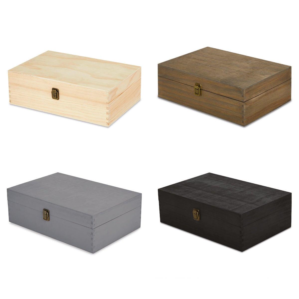 XL wood gift box — unpersonalized product