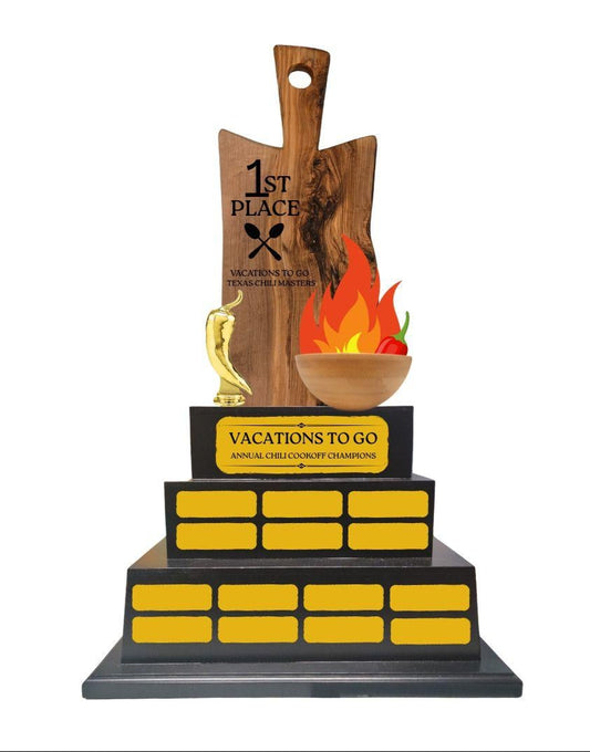 VTG Chili Cook-Off Trophy & Awards