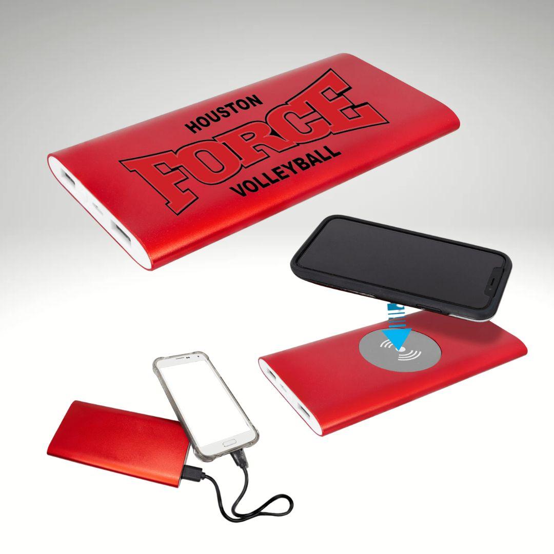 Portable Power Bank & Wireless Charger