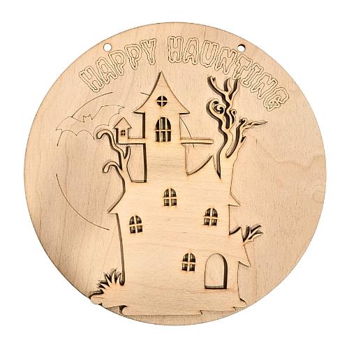 DIY Happy Haunting Door Hanger Kit