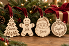 Personalized Christmas Shape Stocking Tags product image