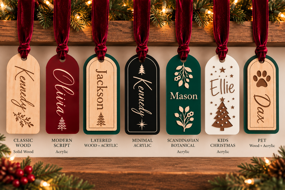 Personalized Christmas Stocking Tags product detail 2
