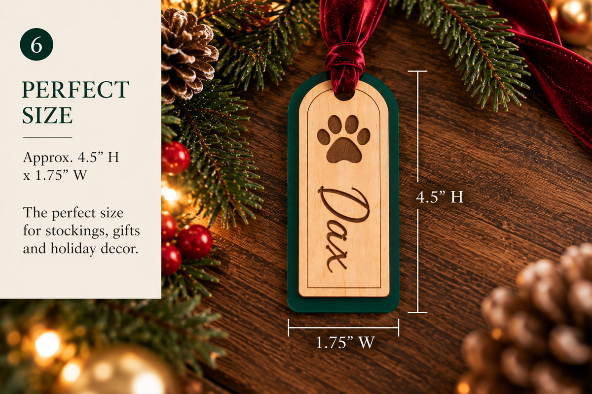 Personalized Christmas Stocking Tags product detail 5