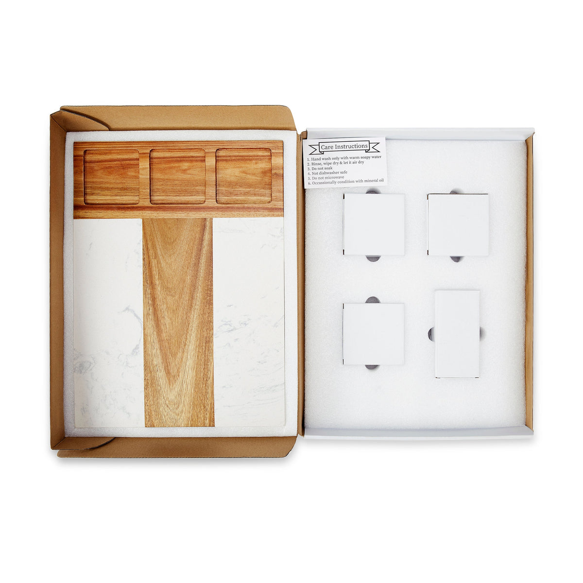 marble charcuterie board — unpersonalized product detail