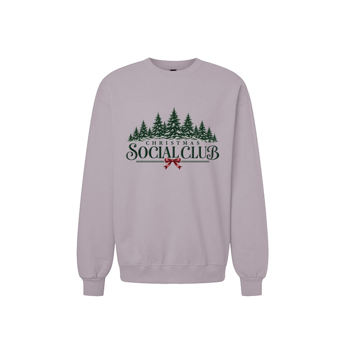 Christmas Social Club vintage Christmas crewneck sweatshirt – product view 2