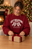 Gift Wrapping Dept. vintage Christmas crewneck sweatshirt