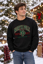 North Pole Athletic Dept. vintage Christmas crewneck sweatshirt