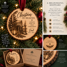 Christmas in Heaven Memorial Ornament product detail 2