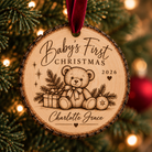 Personalized Baby's First Christmas Ornament product image